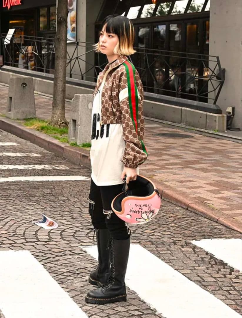 Dr.Martens 1B60BEX UK5 黒 厚底 20ホール 平手友梨奈