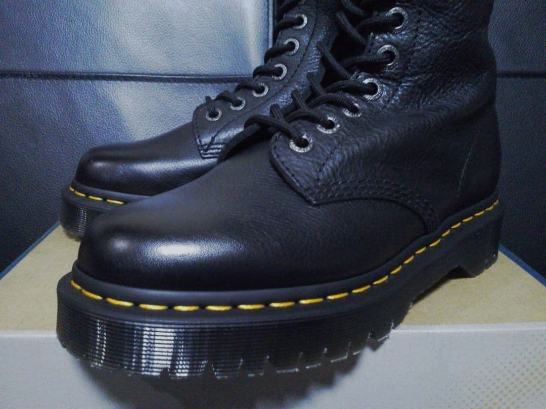 Dr.Martens 1B60BEX UK5 黒 厚底 20ホール 平手友梨奈