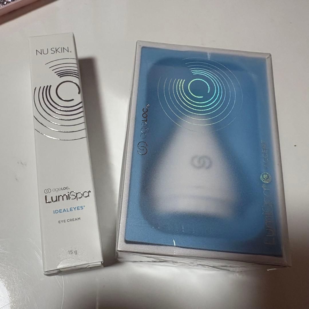 NU SKIN ルミスパio アクセント、アイディアル アイズ セット