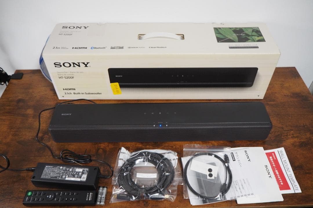 ゆ*か様 【中古良品】SONY コンパクトサウンドバー HT-S200F (18