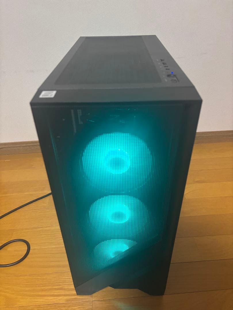 週末値下げ！おまけ付！いろいろ光る！自作ゲーミングPC中古！i7 RTX2070