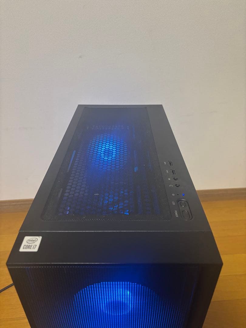 週末値下げ！おまけ付！いろいろ光る！自作ゲーミングPC中古！i7 RTX2070