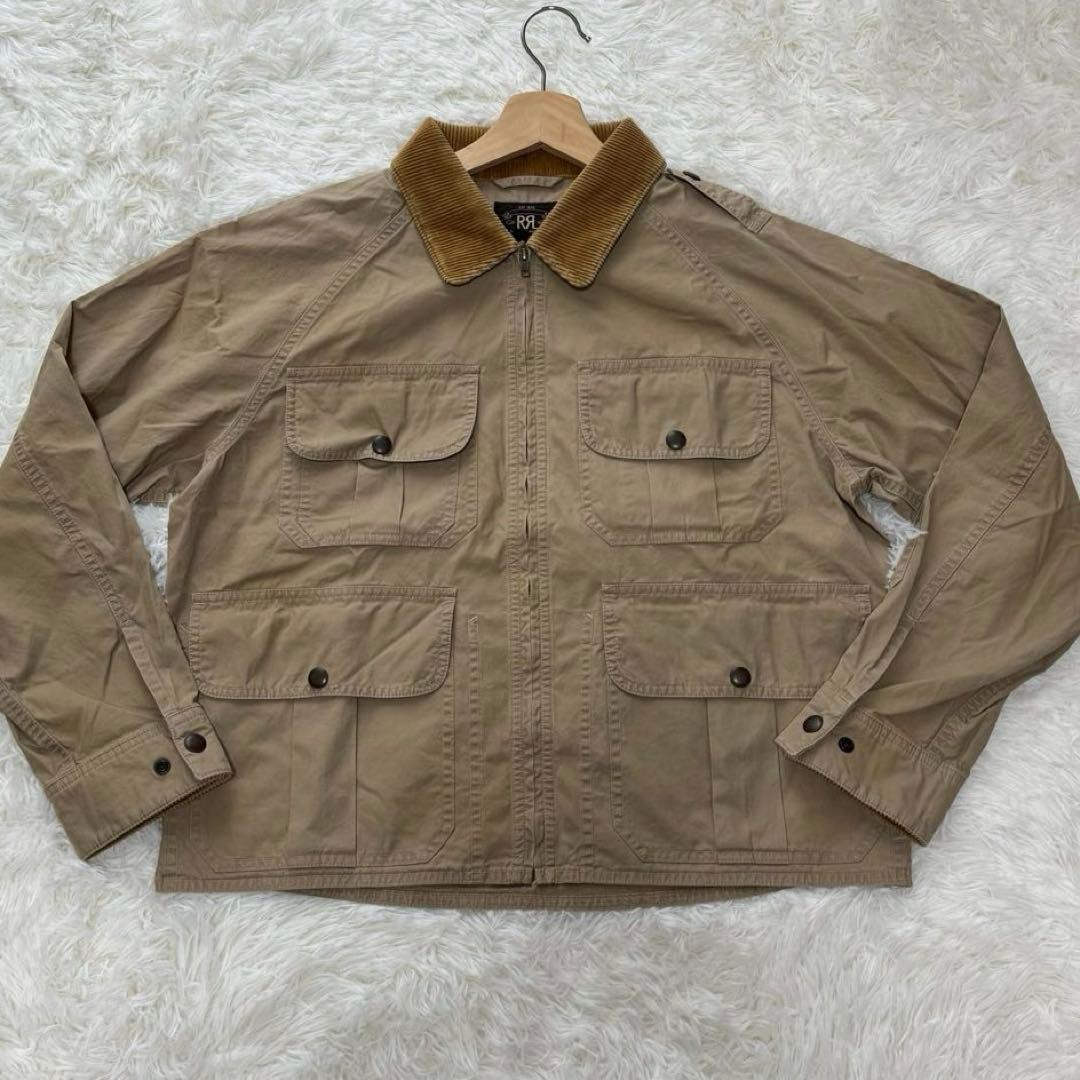 美品 RRL ハンティングジャケット XL相当 カバーオール 大きいサイズ 春