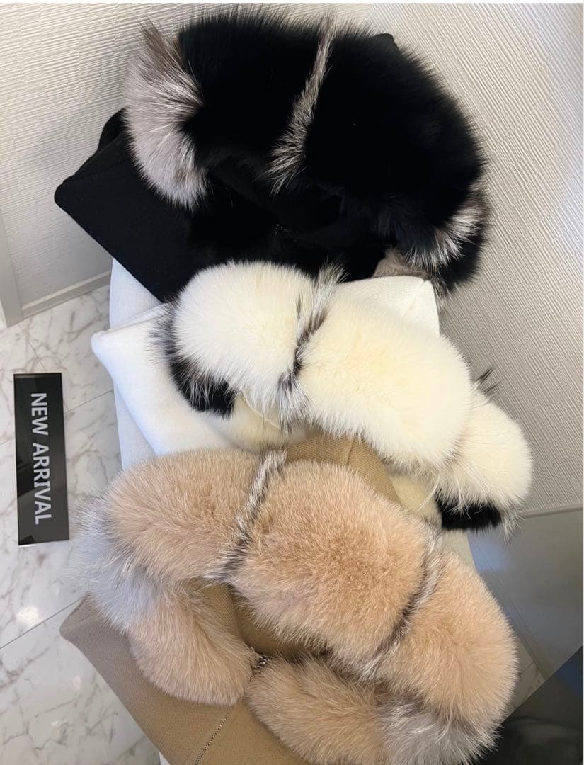 ビックフォックスファー★ニット★