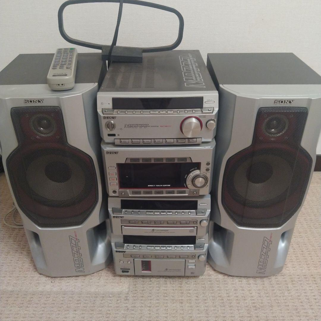Sony STR-MD777 CD・MD・カセットデッキ コンポ　フルセット