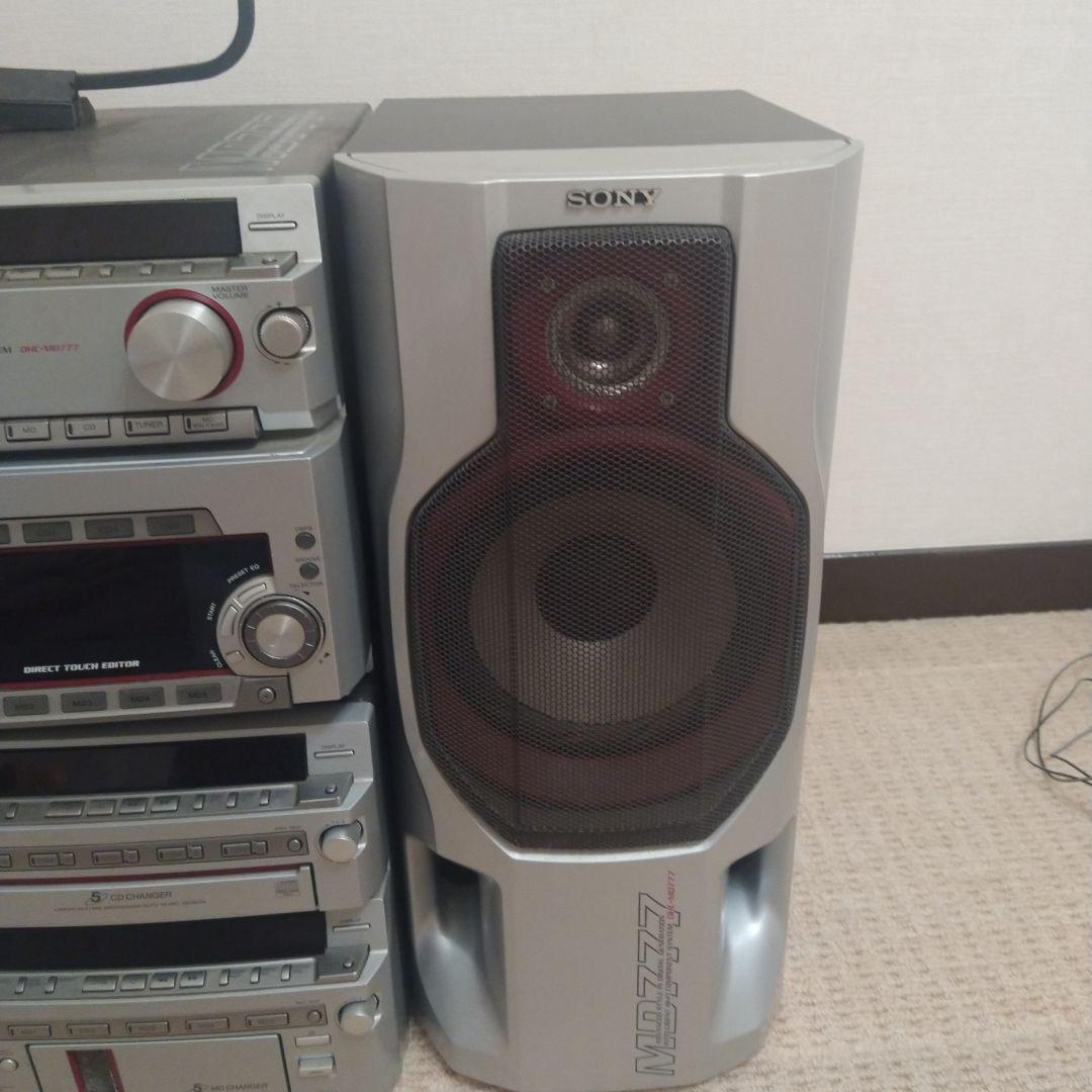 Sony STR-MD777 CD・MD・カセットデッキ コンポ　フルセット