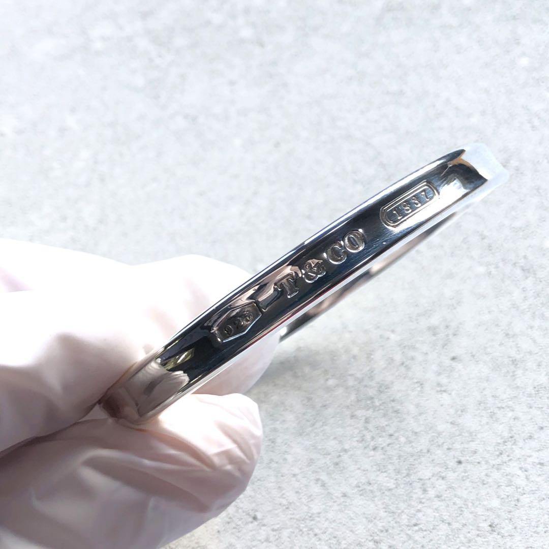 美品 Tiffany&Co.ティファニー ナロー 1837バングル ブレスレット