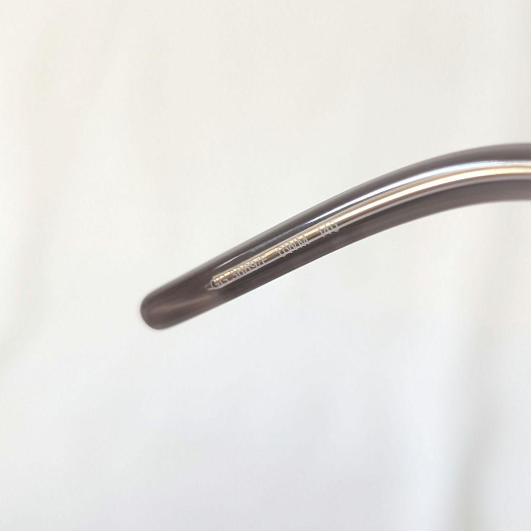 【GUCCI】イタリア製GGロゴ・スクエアタイプサングラス　黒縁メガネ