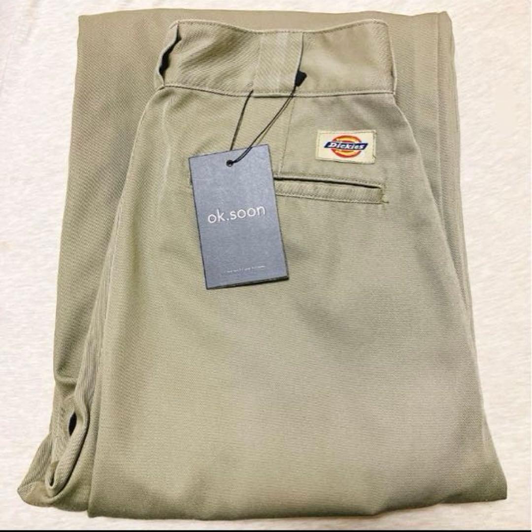 ok.soon × dickies ワイドチノ オクスン ディッキーズ パンツ