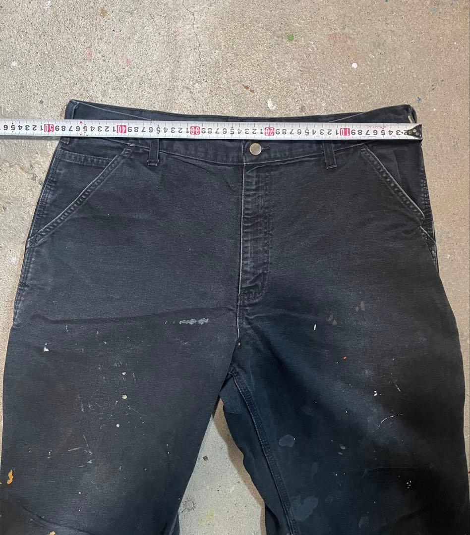 Carhartt 黒 ペインター　ペンキ 90s w38