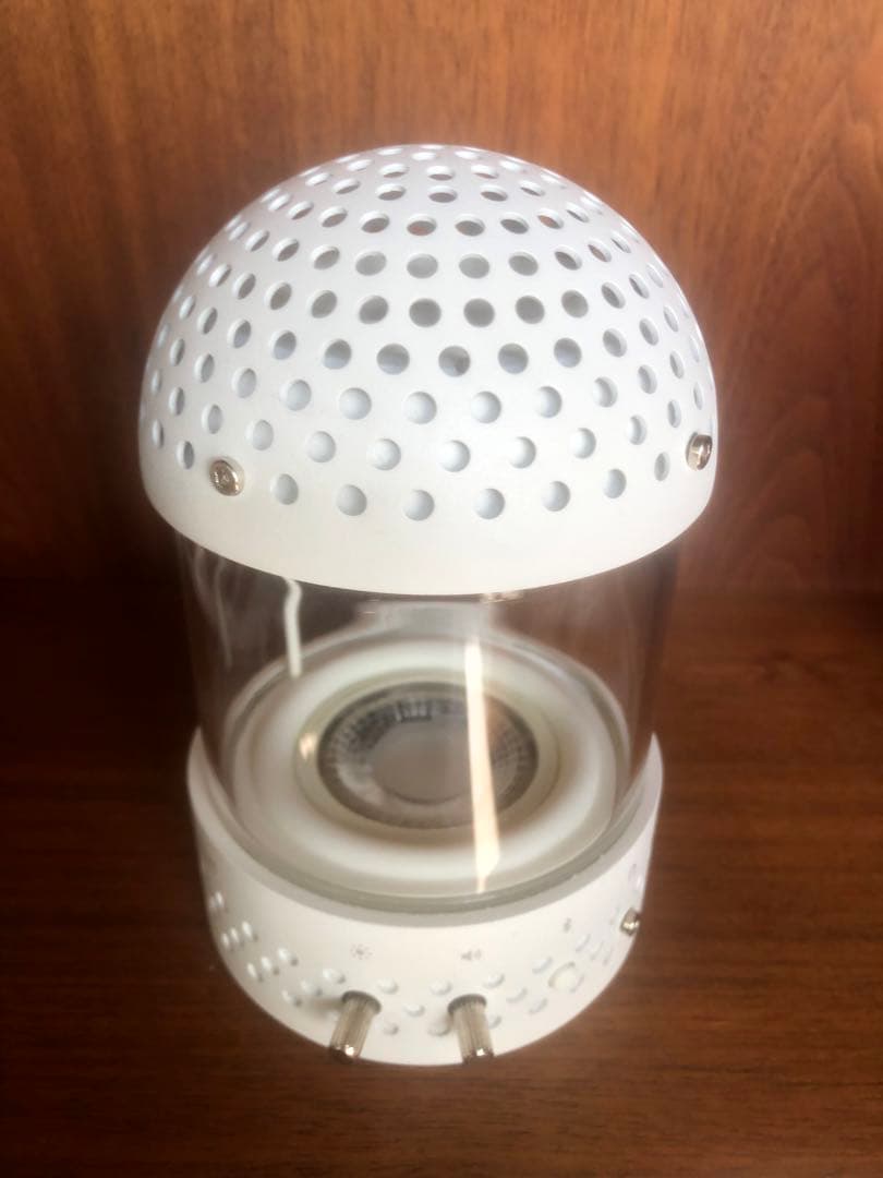 トランスペアレント　ライトスピーカー　ホワイト