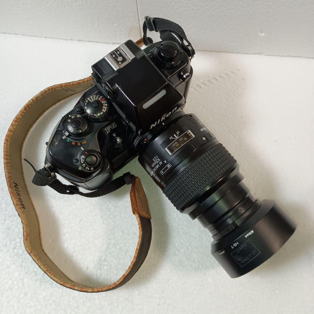 Nikon ニコン F4 本体♦レンズ♦バッテリーグリップ♦データバック♦ケース