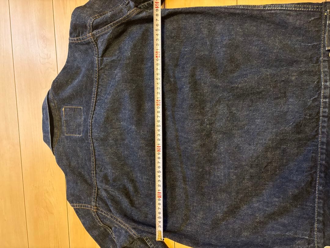 レ*ト様 赤タブ　濃紺美品TCBジーンズ50s サイズ38デニムジャケット