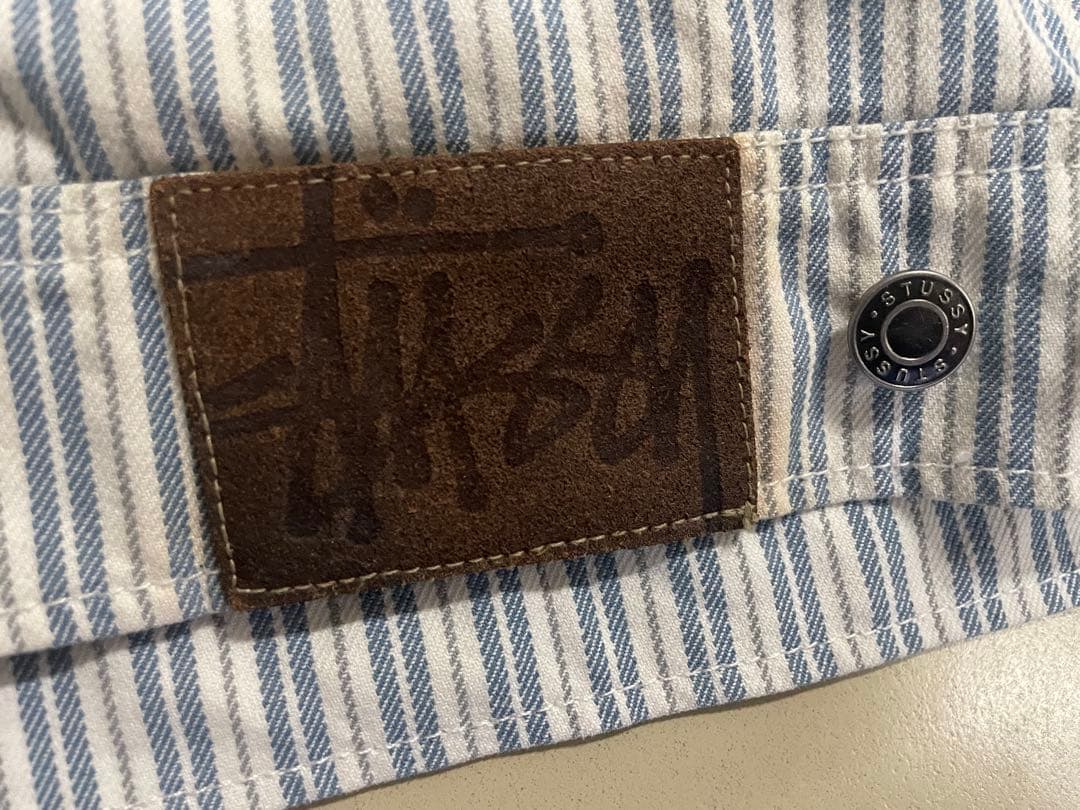 大*犬様 21ss Stussy stripe garage jacket XL