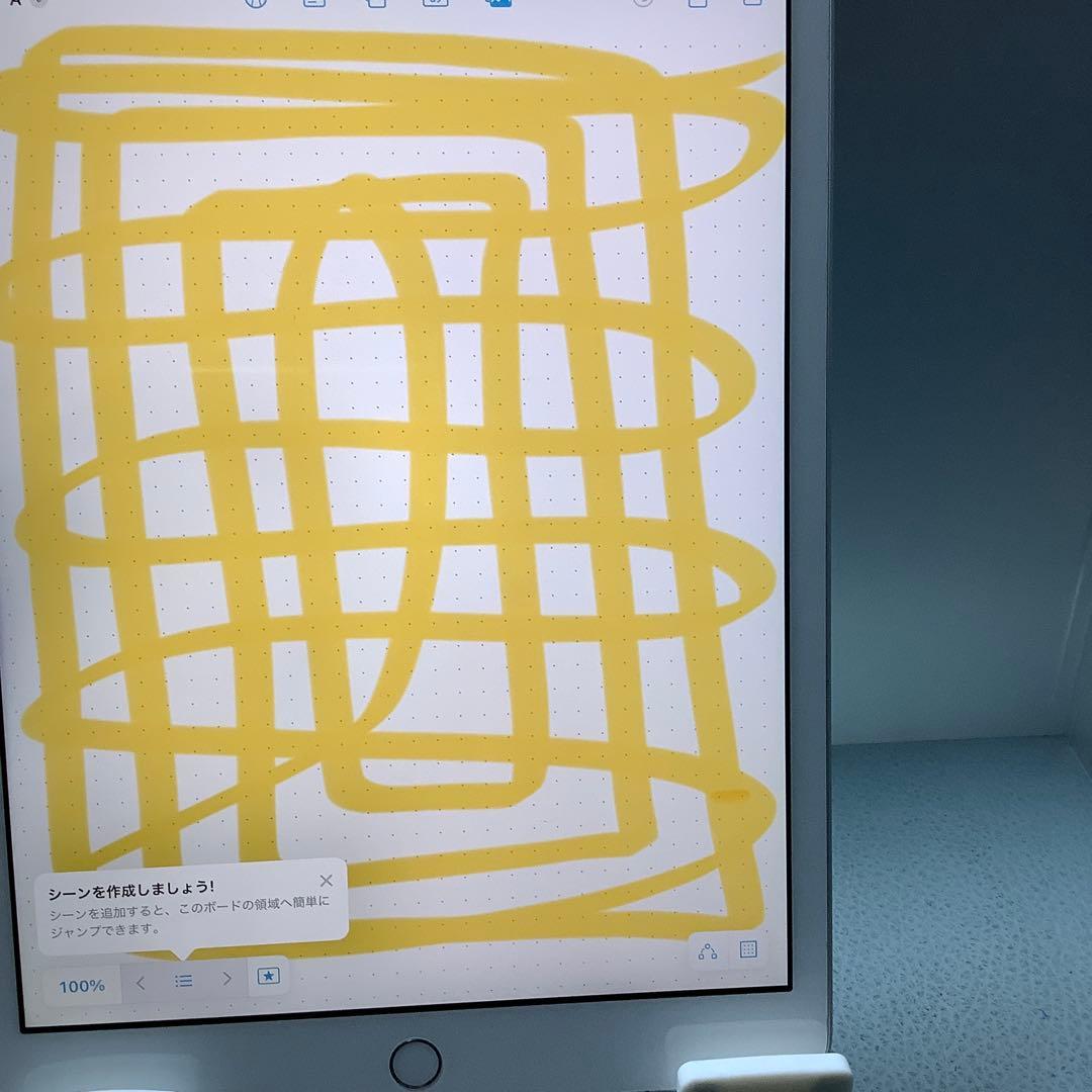 iPad 7世代32G wifi+sim.free 92% silver