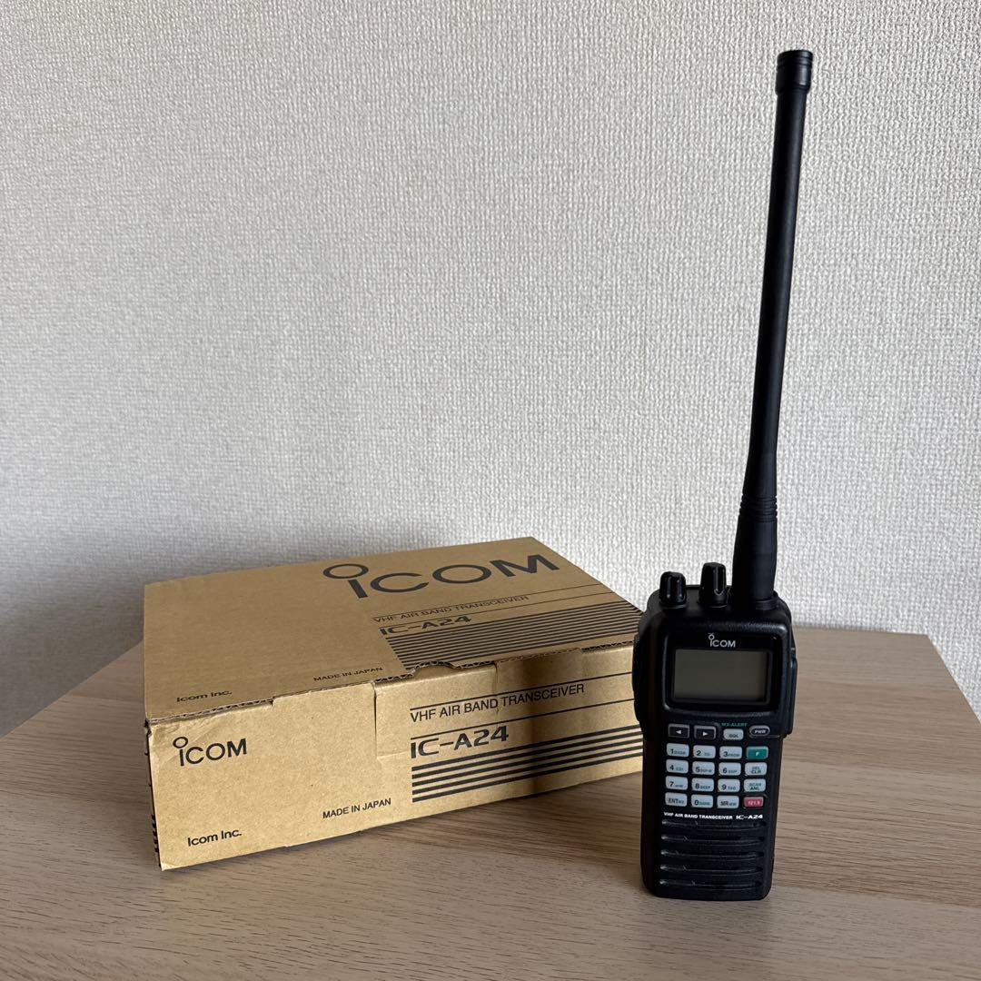 ICOM エアーバンドトランシーバー IC-A24