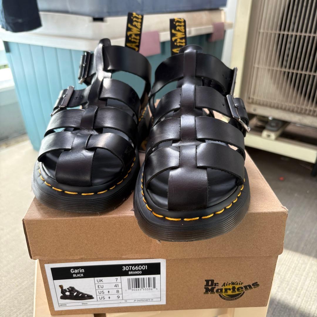 【正規店】ドクターマーチン Garin サンダル UK7（26~26.5cm）