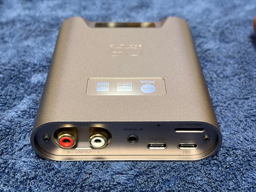SHANLING H5 チタニウム DAC/AMP レザーケース付き