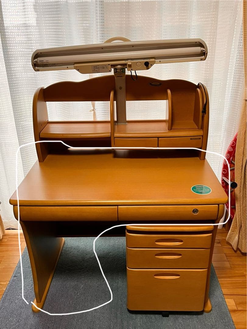 クロガネ　机のみ