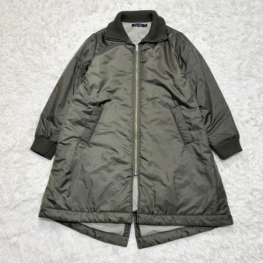 【美品】フレッドペリー ジャケット モッズコート カーキ Mサイズ