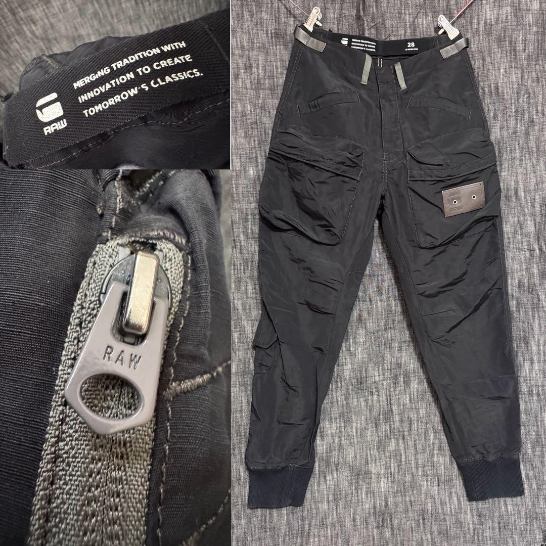 定価39600円 G-Star RAW Exclusives カーゴパンツ　黒