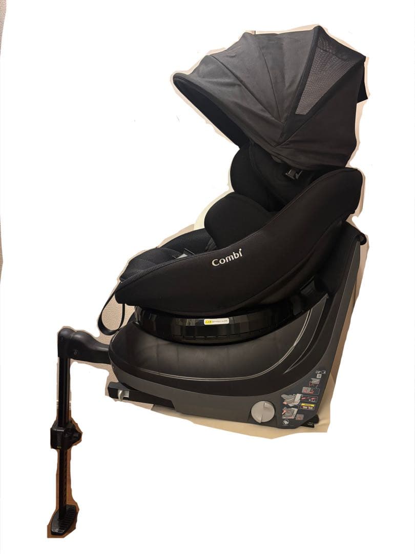 【美品】Combi クルムーヴコンパクト　エッグショック　ISOFIX対応
