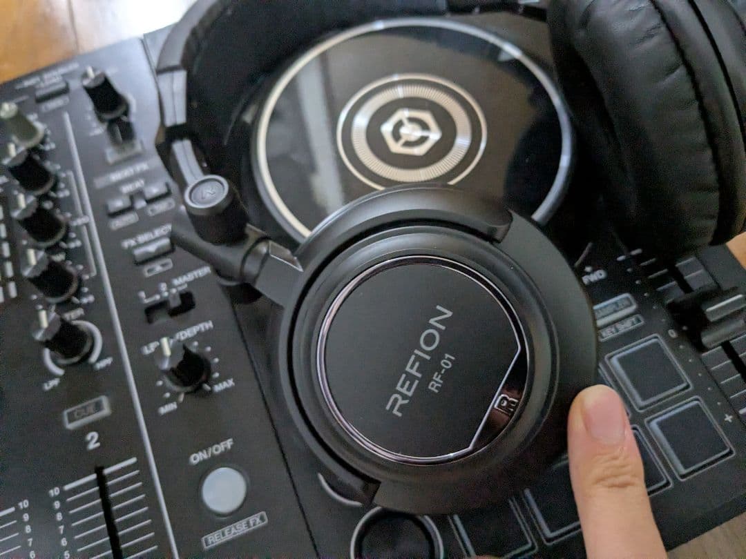 Pioneer DJ DDJ-400 ヘッドホンREFION RF-01
