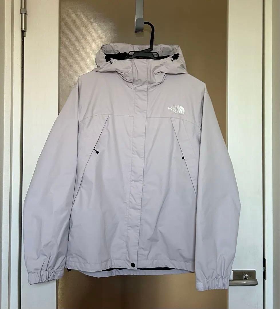 撥水クリーニング済 ノースフェイス スクープジャケットL ラベンダーフォグ