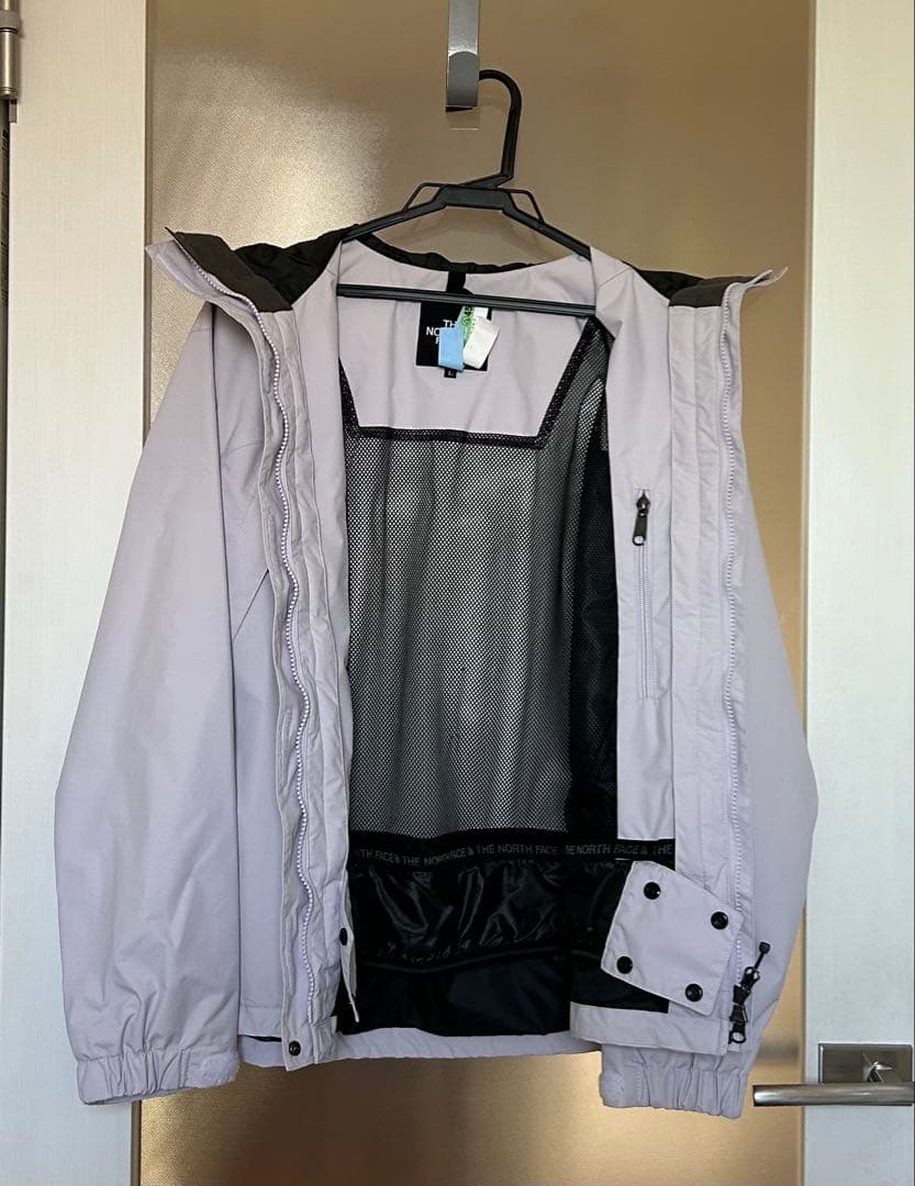 撥水クリーニング済 ノースフェイス スクープジャケットL ラベンダーフォグ