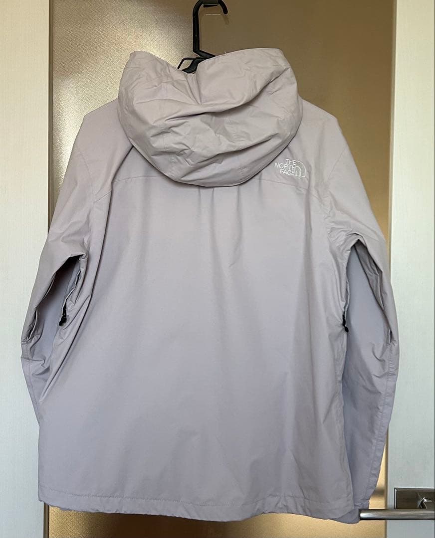 撥水クリーニング済 ノースフェイス スクープジャケットL ラベンダーフォグ