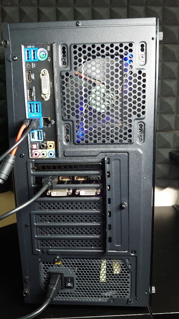 ゲーミングPCフルセット i7 16GB SSD256+750GB GTX970