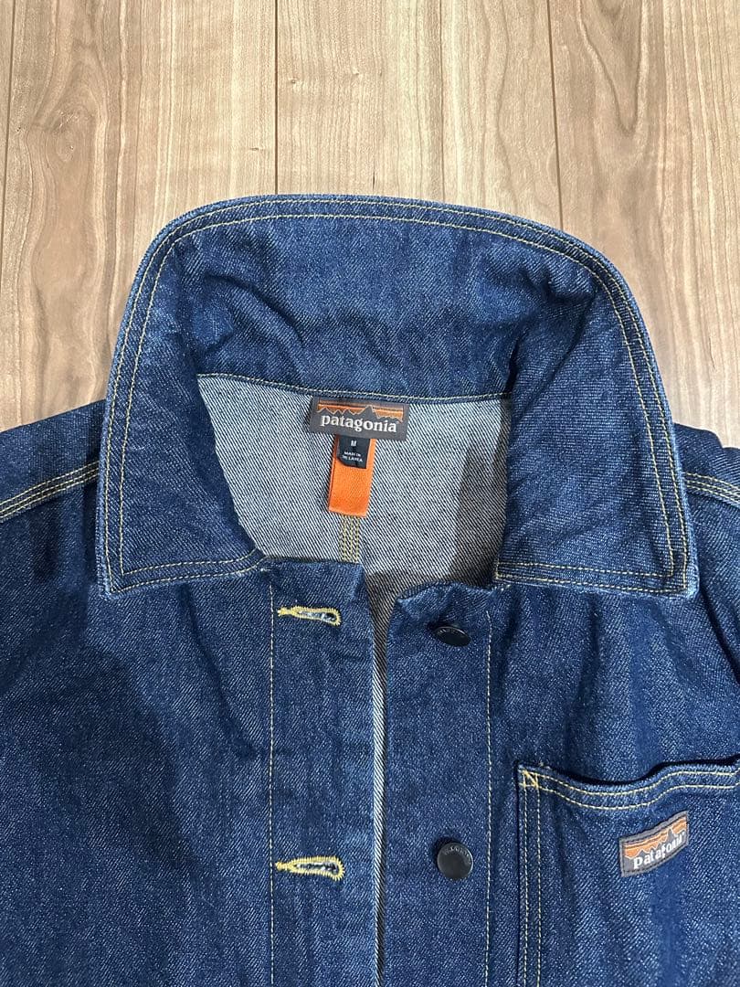 Patagoniaパタゴニア ウィメンズヘンプ デニム チョア コート Mサイズ