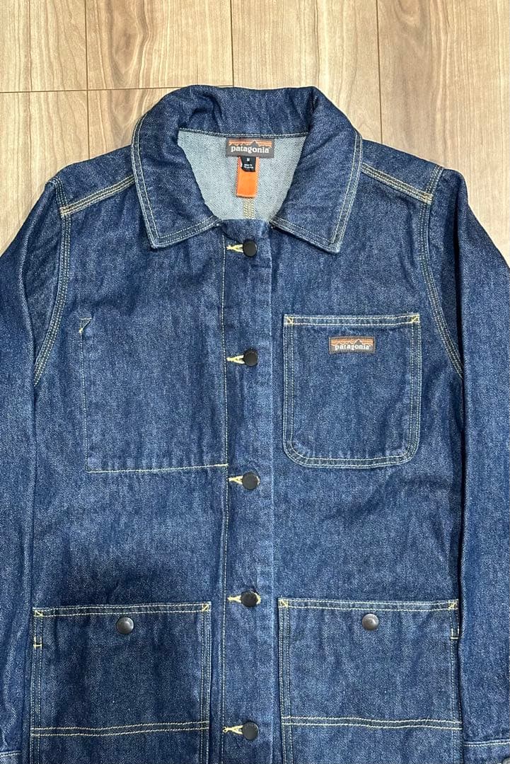 Patagoniaパタゴニア ウィメンズヘンプ デニム チョア コート Mサイズ