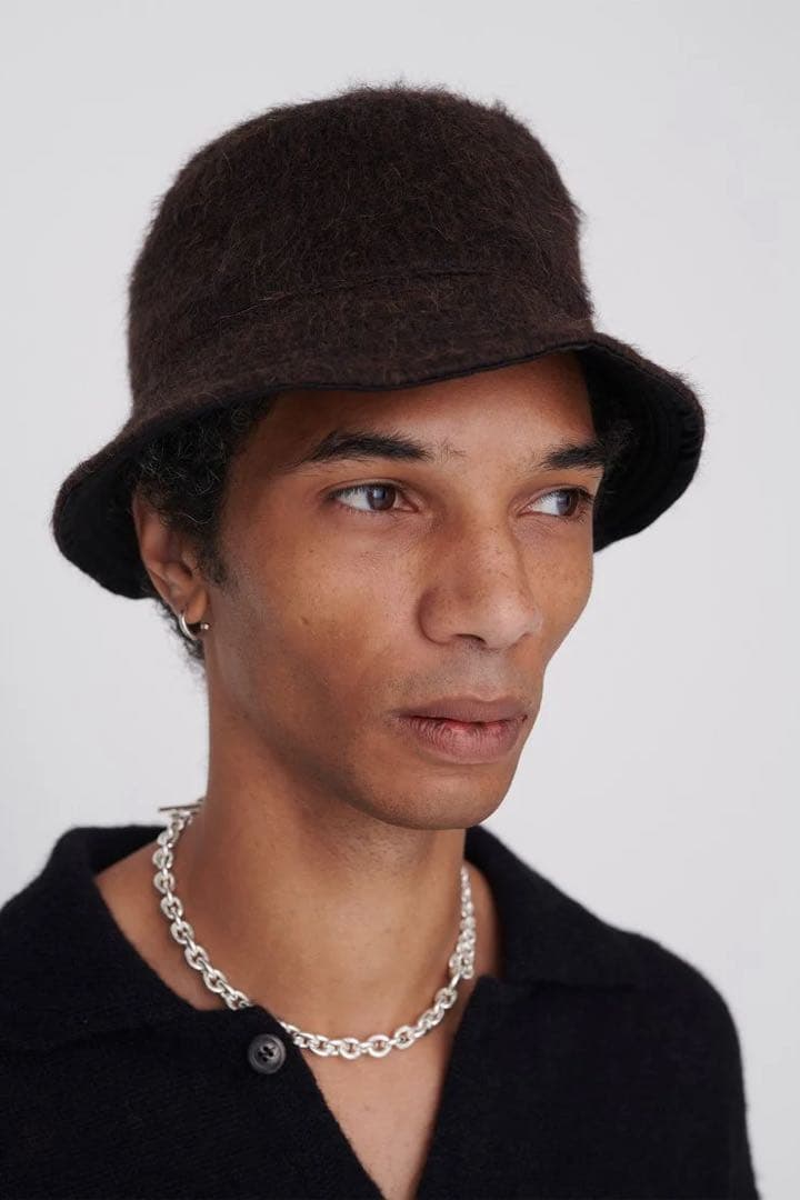 OUR LEGACY Bucket Hat モヘヤアルパカバケットハット M/L