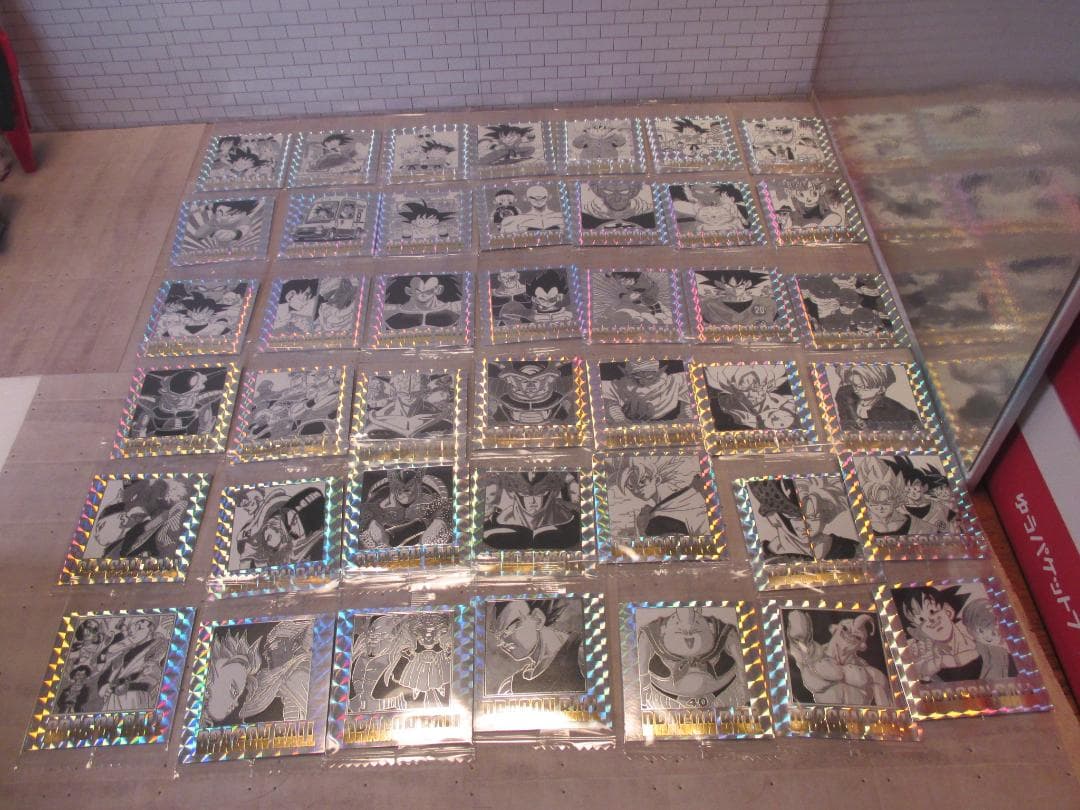 【送込未開封】ドラゴンボール　40周年記念　ウエハースシール　フルコンプ　42種