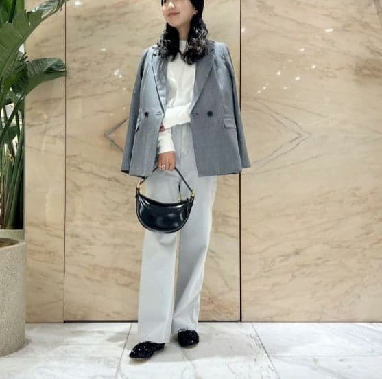 ◇美品◇Demj-Luxe BEAMS 2ボタンダブルブレストジャケット