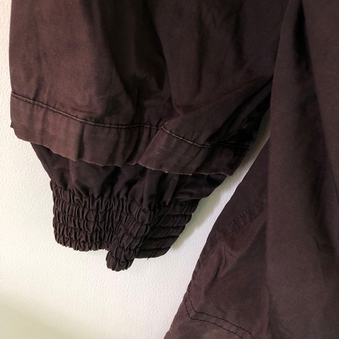 FINAL  古着 ファスナーディテール モッズコート フード付