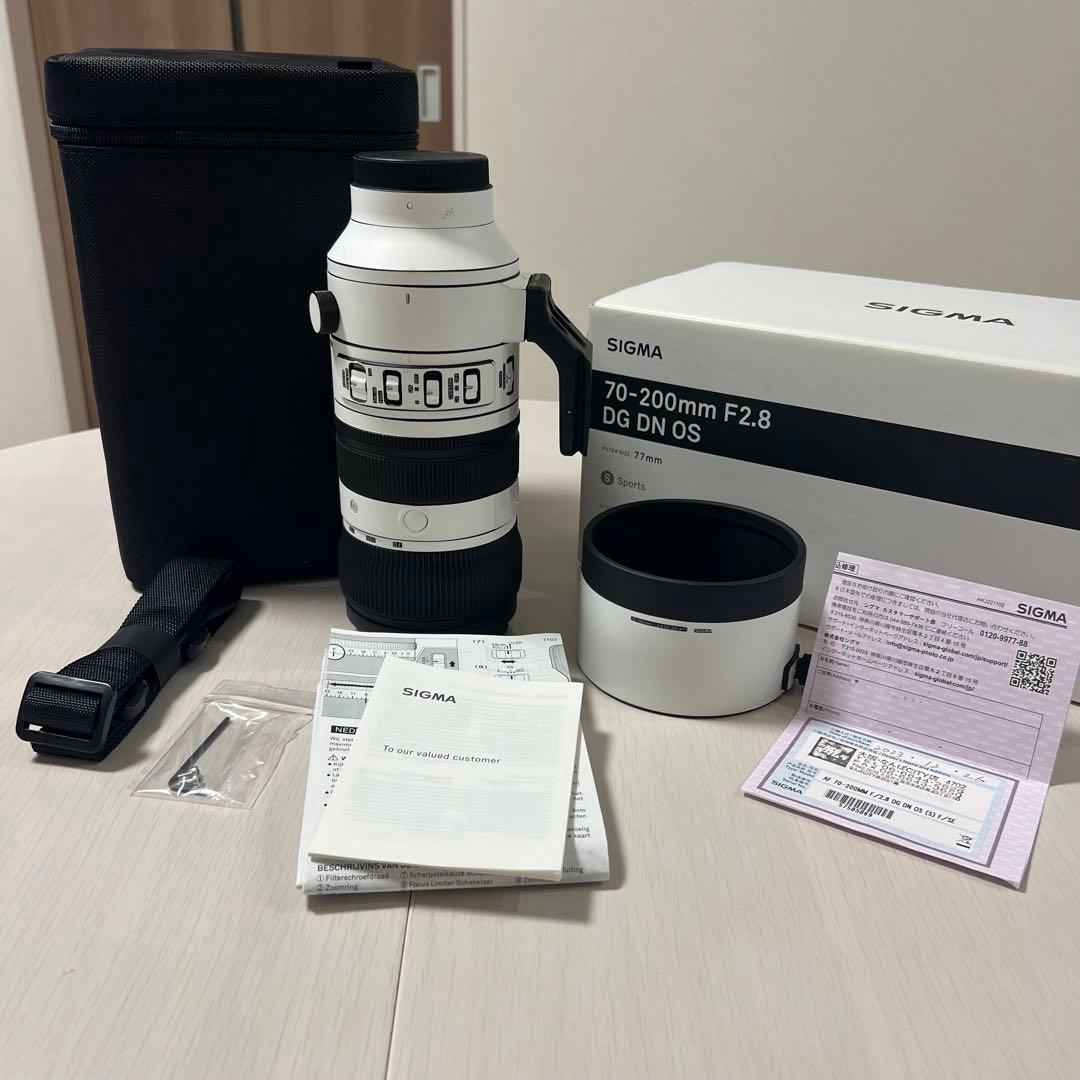 SIGMA Sports 70-200mm F2.8 DG DN OSソニーE