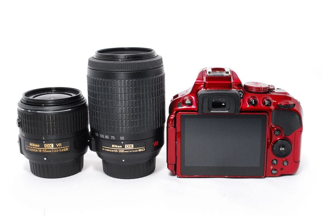 すぐ使える◆Nikon D5300◆一眼レフカメラ◆WiFi楽々転送◆人気カラー
