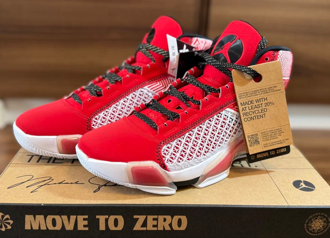 ナイキ エア ジョーダン 38 PF 新品 タグ付き　レッド　27.5cm