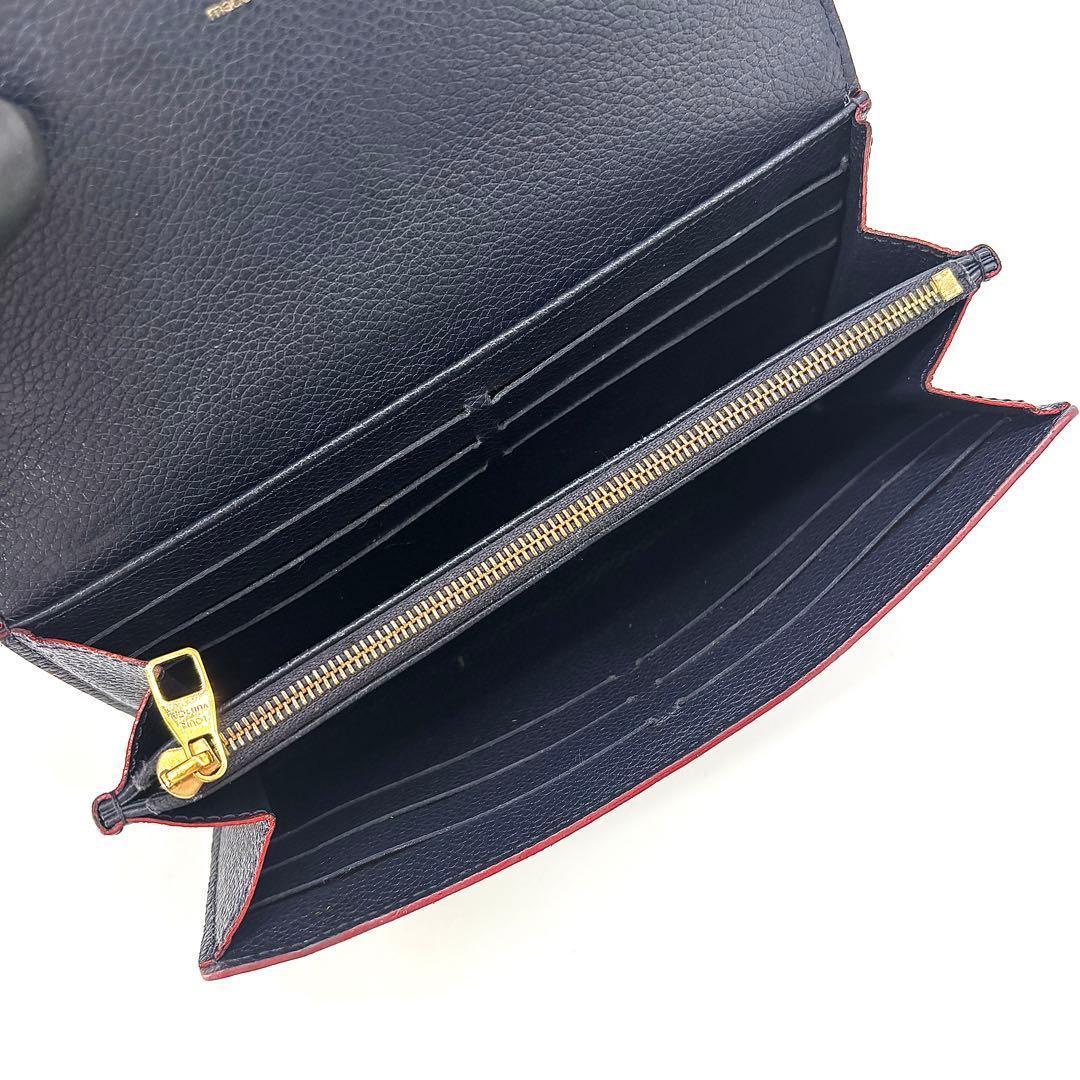 A*N様 ルイヴィトン　アンプラント ポルトフォイユ サラ 長財布 マリーヌルー