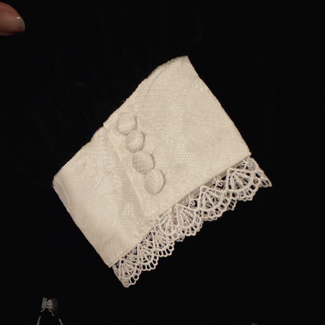 Chalmiere (axes kawaii)ウィンターワンピース 黒