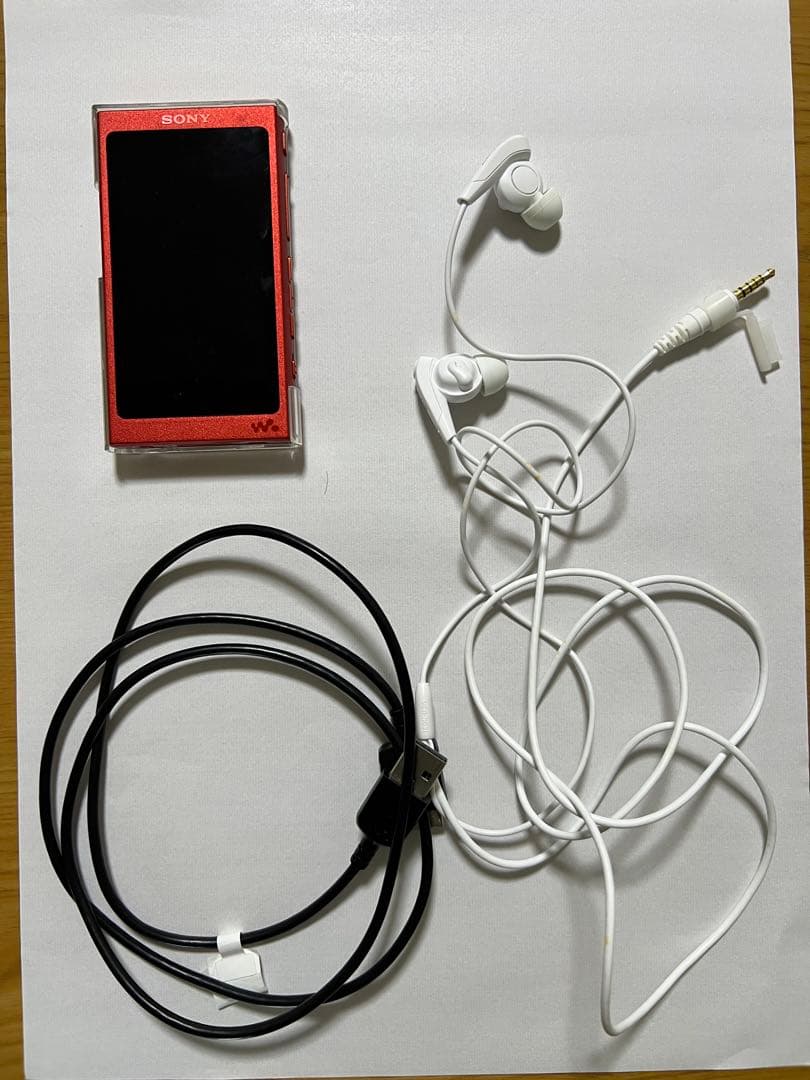 Sony ウォークマン レッド