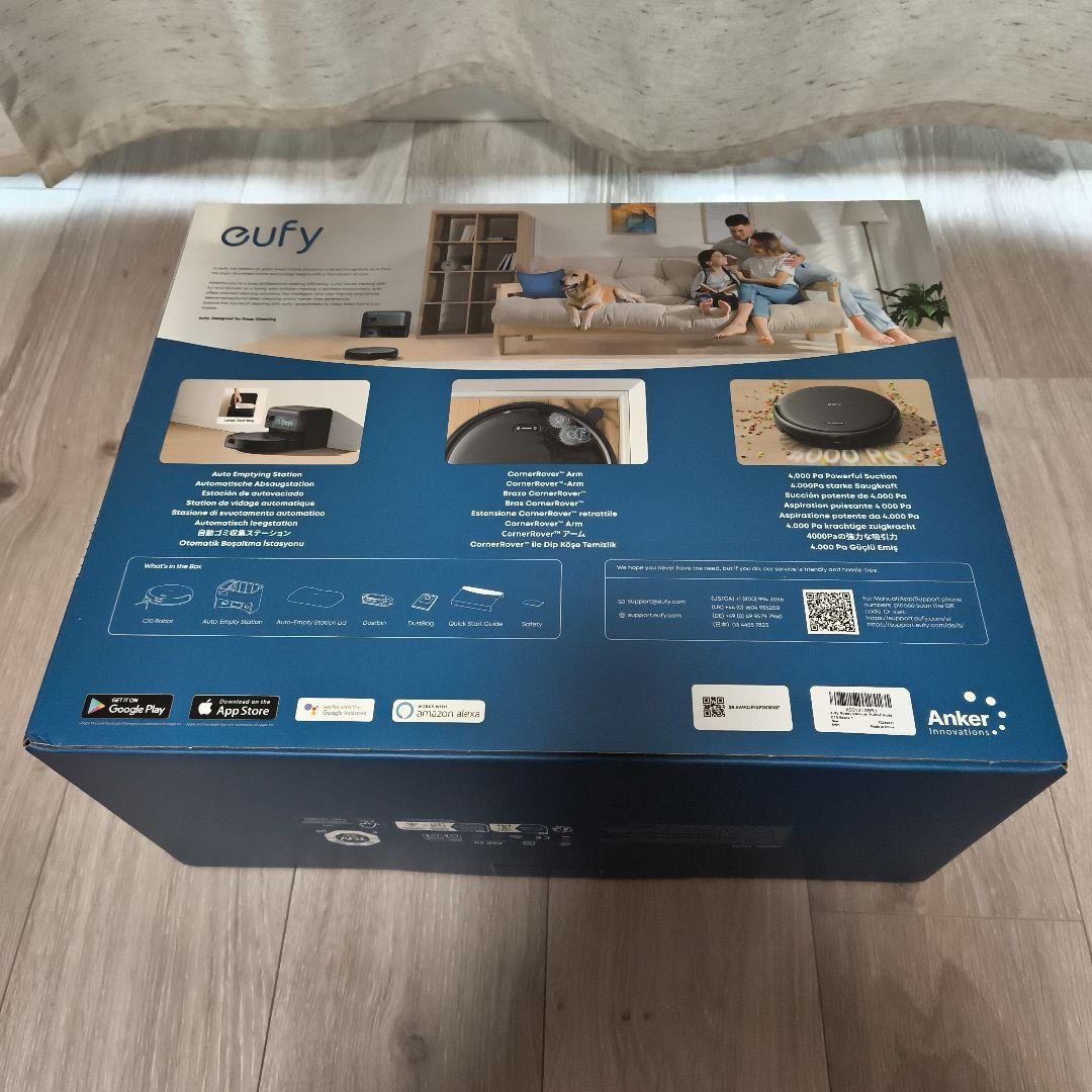 新品Anker Eufy Robot Vacuum Auto-Empty C10