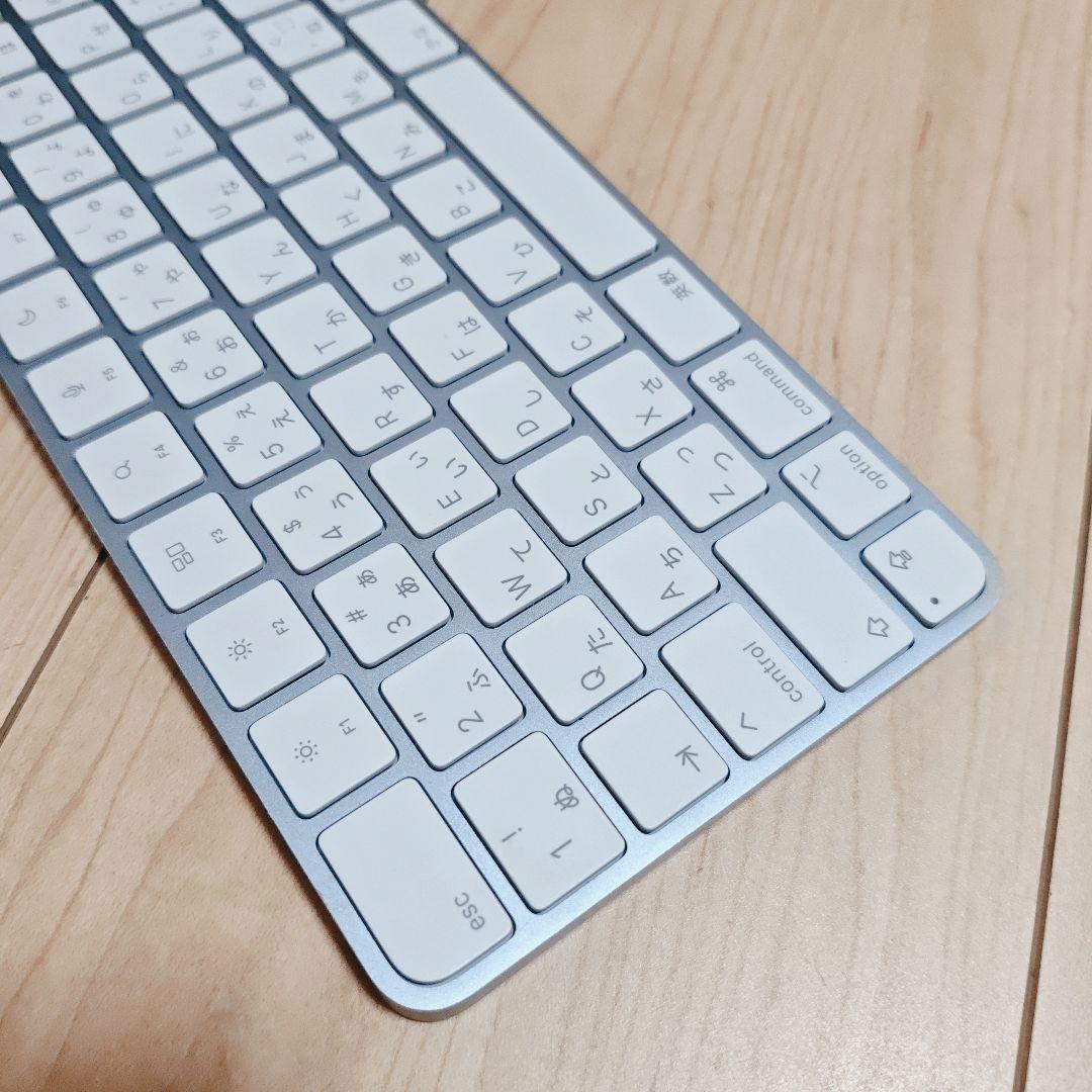 非売品 Magic keyboard Touch ID ブルー色 純正品