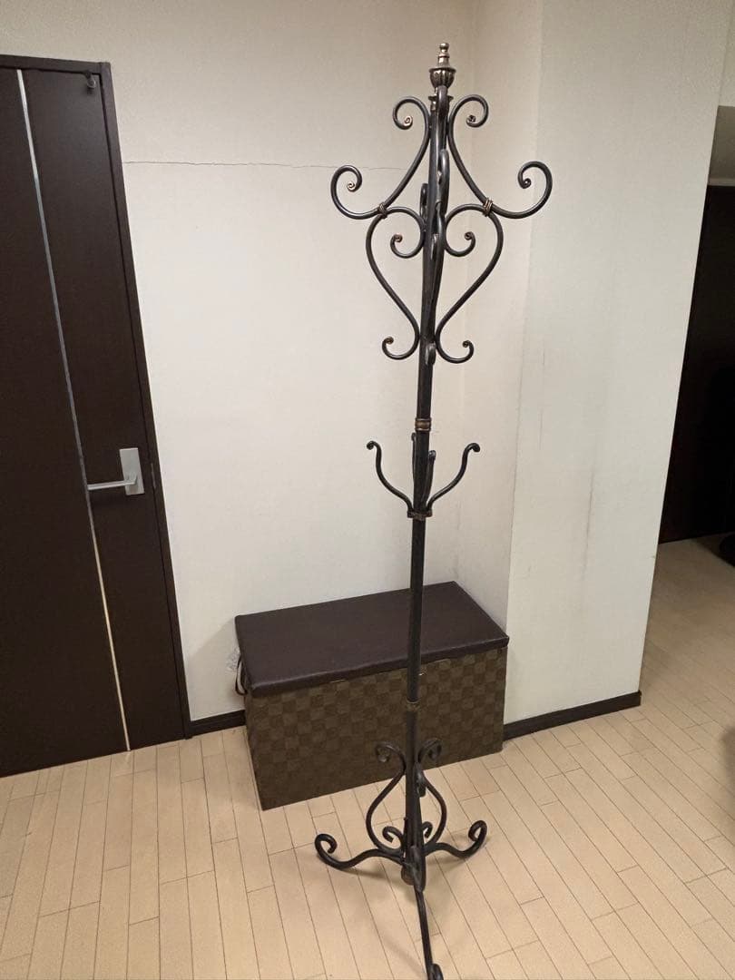 アイアン ハンガーラック エレガント