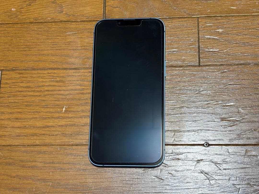 【箱付き】Apple iPhone 13 本体128GB 背面ひび割れ有