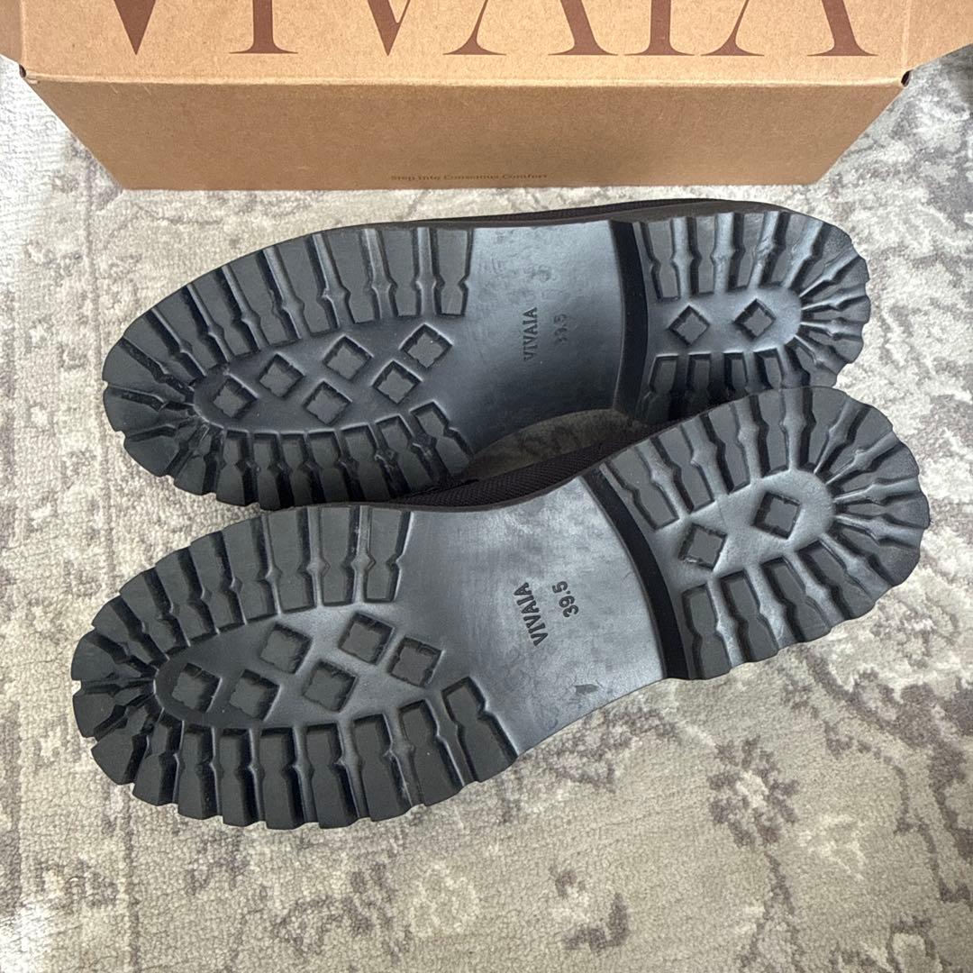 VIVAIA ブラック ローファー39.5