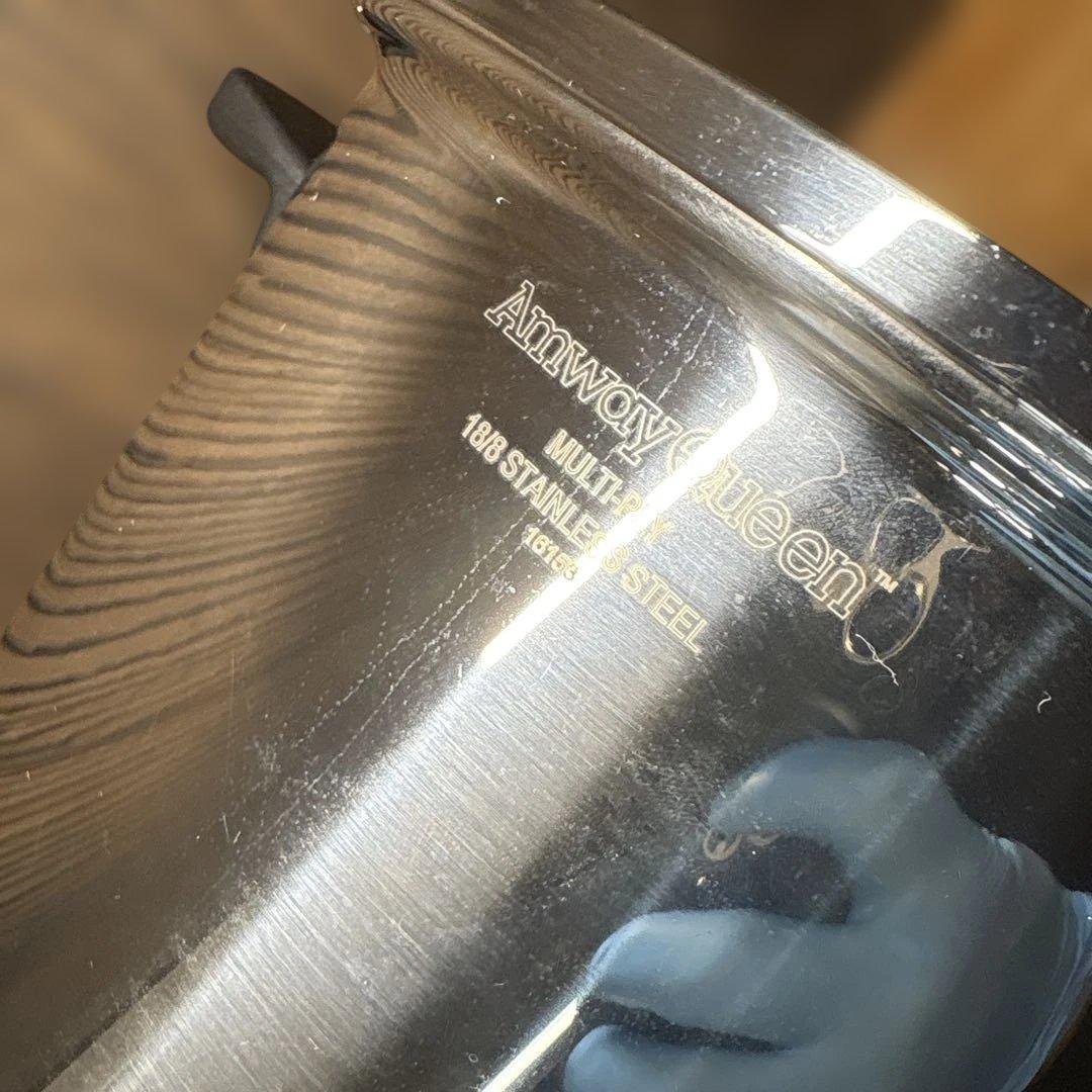 18/8ステンレス アムウェイ クイーン 10L シチューパン