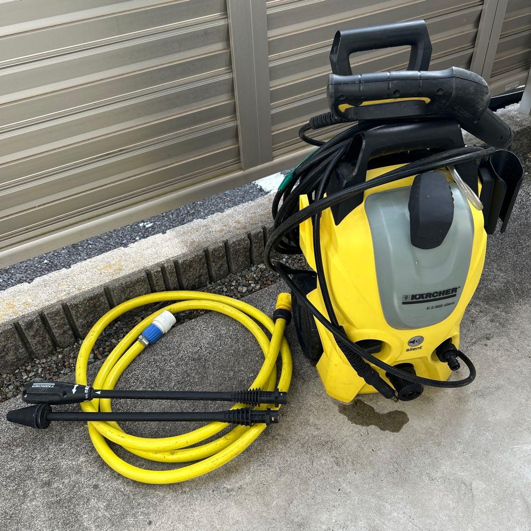 KARCHER 高圧洗浄機本体　K2900 サイレント　ベランダクリーナー
